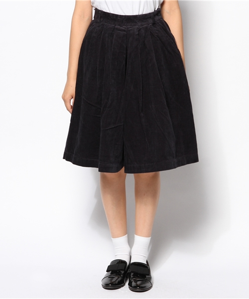 Kastane（カスタネ）の「【Kastane】ハーフ丈タックキュロット（その他パンツ・レディース・ネイビー/レッド/ダークブラウン/インディゴブルー・FREE）」の10枚目の写真