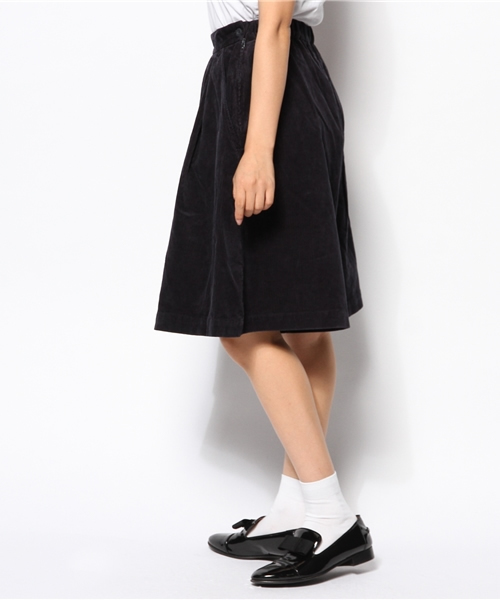 Kastane（カスタネ）の「【Kastane】ハーフ丈タックキュロット（その他パンツ・レディース・ネイビー/レッド/ダークブラウン/インディゴブルー・FREE）」の11枚目の写真