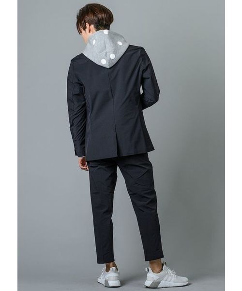 REGIEVO(レジエボ)の「REGIEVO ツータックシャーリングパンツ セットアップ(その他パンツ・メンズ・ブラック/ネイビー・L/S/XL/M)」の3枚目の写真