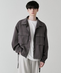 【larucrur】TR ビッグシルエット CPOフライトコーチジャケット