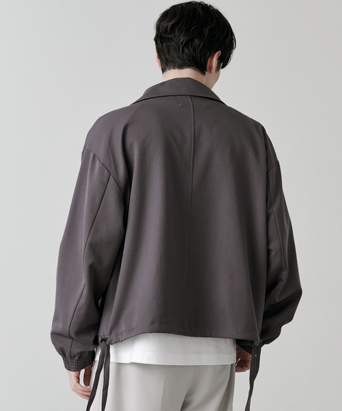 larucrur】TR ビッグシルエット CPOフライトコーチジャケット MONO