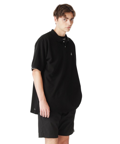 【未使用タグ付】 SOPHNET. ソフネット ワイド　ポロシャツ　黒　XL SOPHNET.（ソフネット）の「SCORPION WIDE POLO（ポロシャツ）」 - WEAR