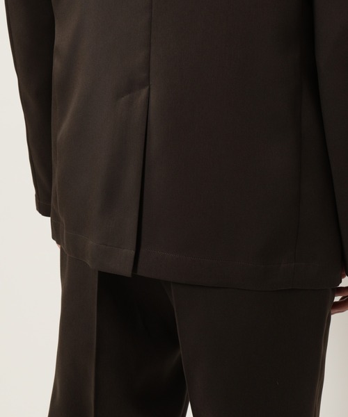 KASHIYAMA(カシヤマ)の「TECH-CHINO ストレッチ2Bジャケット(テーラードジャケット・メンズ・ブラウン/ベージュ・マルチサイズ)」の11枚目の写真