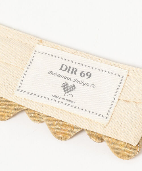 Ray BEAMS（レイビームス）の「DIR 69 × Ray BEAMS / 別注 Scallop ベルト（ベルト・レディース・ブラック/ゴールド・ONE SIZE）」の5枚目の写真