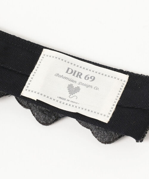 Ray BEAMS（レイビームス）の「DIR 69 × Ray BEAMS / 別注 Scallop ベルト（ベルト・レディース・ブラック/ゴールド・ONE SIZE）」の8枚目の写真