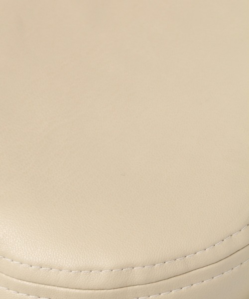 BAYFLOW（ベイフロー）の「フェイクレザーバケットハット（ハット・レディース・ベージュ/オフホワイト・FREE）」の8枚目の写真