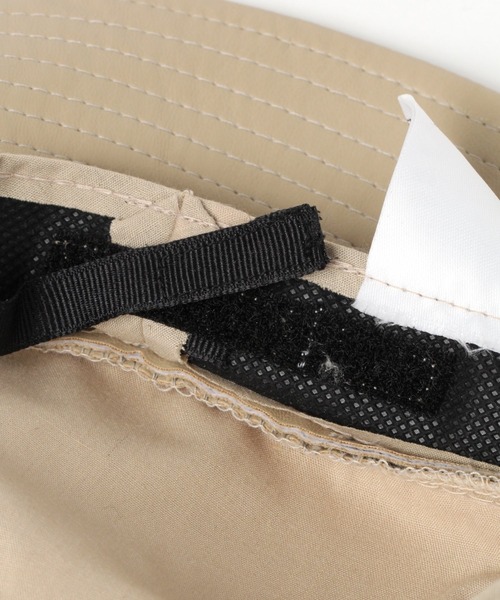 BAYFLOW（ベイフロー）の「フェイクレザーバケットハット（ハット・レディース・ベージュ/オフホワイト・FREE）」の10枚目の写真