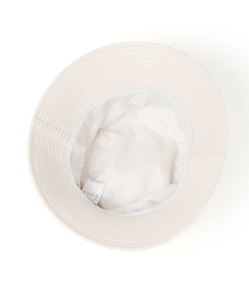 BAYFLOW（ベイフロー）の「フェイクレザーバケットハット（ハット・レディース・ベージュ/オフホワイト・FREE）」の12枚目の写真