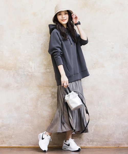 BAYFLOW（ベイフロー）の「フェイクレザーバケットハット（ハット・レディース・ベージュ/オフホワイト・FREE）」の15枚目の写真