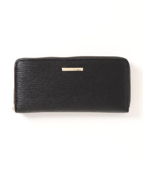 【MURUA/ムルーア】 PLATE METAL ラウンドウォレット