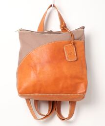 fes | 【fes/フェス】カウレザー×キャンバス 2wayリュック(バックパック/リュック)