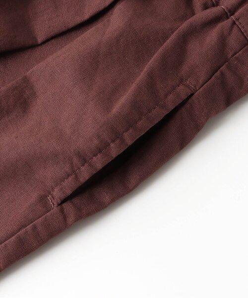 apres les cours（アプレレクール）の「/ウエストフリルキュロット 5分丈（その他パンツ・キッズ・ブラウン/アイボリー・100/110/120/130/140/90/80）」の8枚目の写真