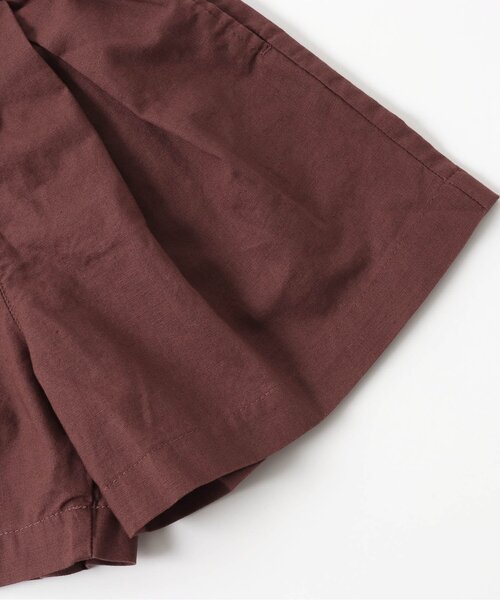 apres les cours（アプレレクール）の「/ウエストフリルキュロット 5分丈（その他パンツ・キッズ・ブラウン/アイボリー・100/110/120/130/140/90/80）」の12枚目の写真