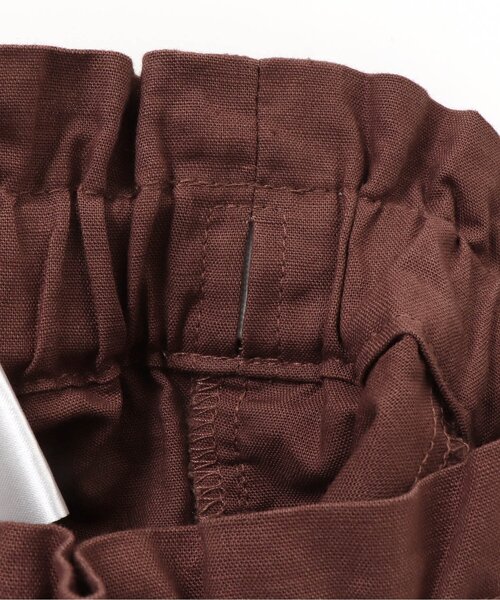 apres les cours（アプレレクール）の「/ウエストフリルキュロット 5分丈（その他パンツ・キッズ・ブラウン/アイボリー・100/110/120/130/140/90/80）」の13枚目の写真