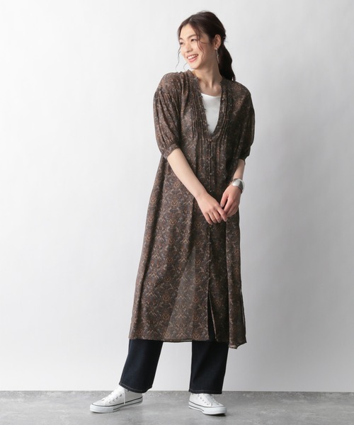 セール 楊柳プリントワンピ ワンピース Global Work グローバルワーク のファッション通販 Zozotown