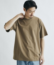 ◆【WEB限定】【LASKA × SOLOTEX】PLATE クルーネック Tシャツ /くすみカラー/無地T/オーバーサイズ/ユニセックス対応/6色展開
