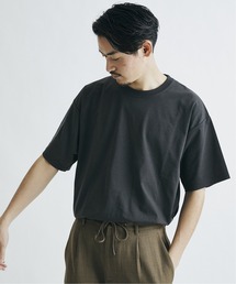 ◆【WEB限定】【LASKA × SOLOTEX】PLATE クルーネック Tシャツ /くすみカラー/無地T/オーバーサイズ/ユニセックス対応/6色展開