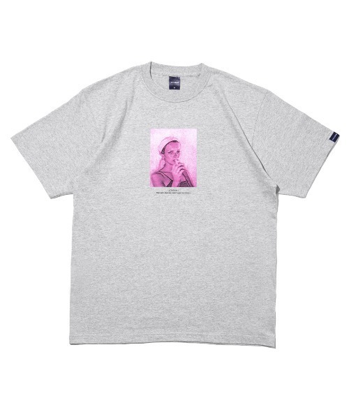 APPLEBUM（アップルバム）の「"(Call him)" T-shirt（Tシャツ/カットソー・メンズ・ホワイト/ヘザーグレー/ライトピンク・SMALL/MEDIUM/X-LARGE/XX-LARGE/LARGE）」の14枚目の写真