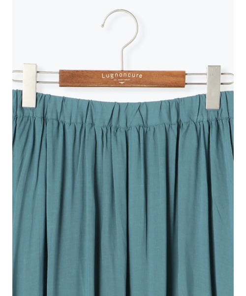 Lugnoncure(ルノンキュール)の「麻レーヨンマキシ丈スカート(スカート・レディース・ブルー/ベージュ/マスタード/ブラック・フリ-)」の11枚目の写真