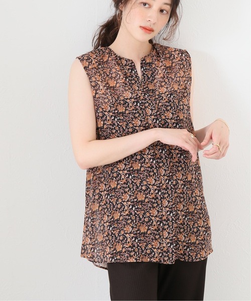 JOURNAL STANDARD L'ESSAGE 　小花柄 ブラウス JOURNAL STANDARD - 【美品】L'ESSAGE タックスリーブシャツ