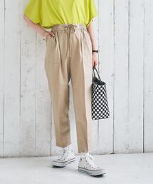 coen（コーエン）の「接触冷感リネンレーヨンテーパードパンツ（その他パンツ）」