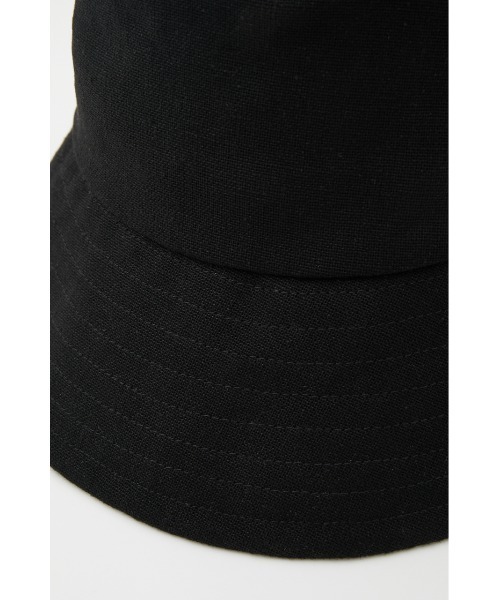 SLY（スライ）の「LINEN BLEND HAT リネン ハット（ハット・レディース・ブラック/マルチ・FREE）」の3枚目の写真
