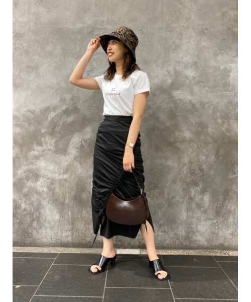 SLY（スライ）の「LINEN BLEND HAT リネン ハット（ハット・レディース・ブラック/マルチ・FREE）」の21枚目の写真