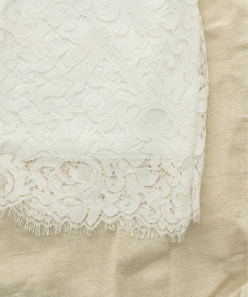 Ambre Neige(アンブルネージュ)の「レースストレートパンツ/【WEB/EC限定商品】(その他パンツ・レディース・ブラウン/オフホワイト・FREE)」の11枚目の写真