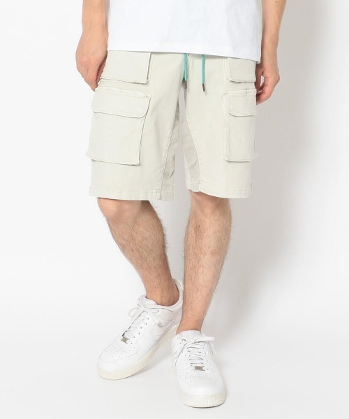 surt（サート）の「SURT（サート）CARGOカーゴショートパンツ（その他パンツ・メンズ・ブラック/カーキ/ネイビー/オフホワイト・S/M/L/XL/X-LARGE/SMALL/MEDIUM/LARGE）」の2枚目の写真