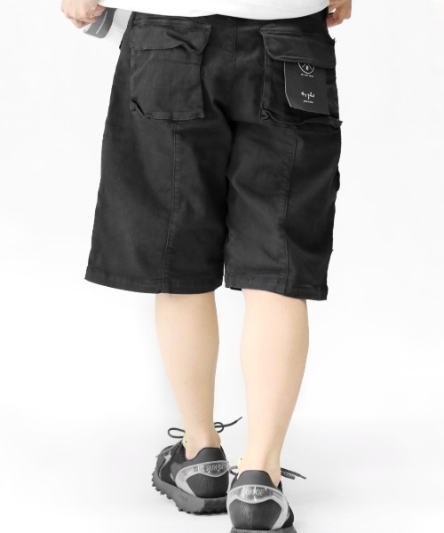surt（サート）の「SURT（サート）CARGOカーゴショートパンツ（その他パンツ・メンズ・ブラック/カーキ/ネイビー/オフホワイト・S/M/L/XL/X-LARGE/SMALL/MEDIUM/LARGE）」の9枚目の写真