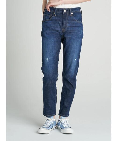 AMERICAN HOLIC(アメリカンホリック)の「テーパードダメージデニム(デニムパンツ・レディース・インディゴブルー・LL/S/M/L/XS)」の20枚目の写真