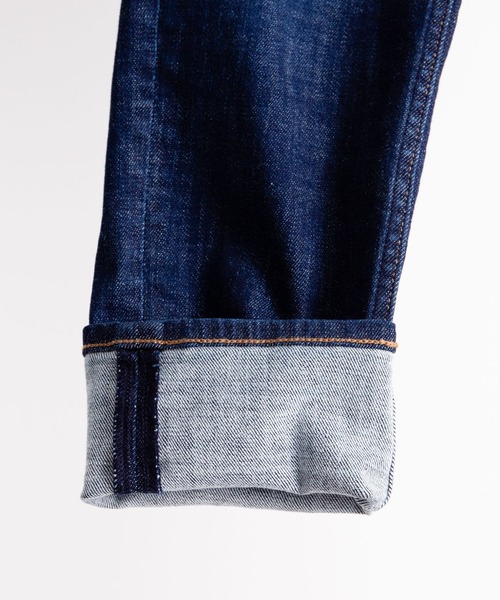 AMERICAN HOLIC(アメリカンホリック)の「テーパードダメージデニム(デニムパンツ・レディース・インディゴブルー・LL/S/M/L/XS)」の11枚目の写真