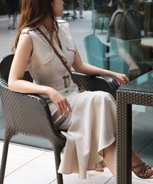 【丈が選べる】トレンチマーメイドワンピース