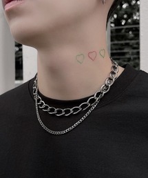 ダブルチェーンネックレス