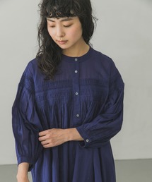 かぐれ | ピンタック切替ギャザーブラウス(シャツ/ブラウス)