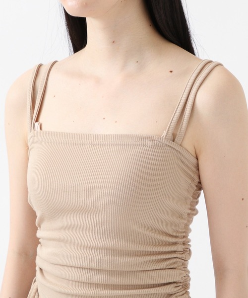 ALAND(エーランド)の「3.3 Field Trip/SIDE STRINGキャミ 2217285(キャミソール・レディース・ブラック/ベージュ・FREE)」の17枚目の写真