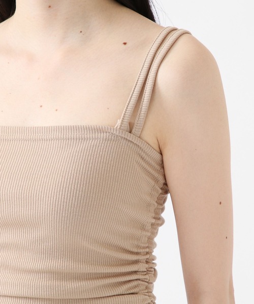 ALAND(エーランド)の「3.3 Field Trip/SIDE STRINGキャミ 2217285(キャミソール・レディース・ブラック/ベージュ・FREE)」の13枚目の写真