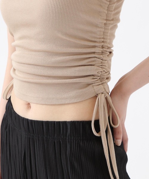 ALAND(エーランド)の「3.3 Field Trip/SIDE STRINGキャミ 2217285(キャミソール・レディース・ブラック/ベージュ・FREE)」の15枚目の写真