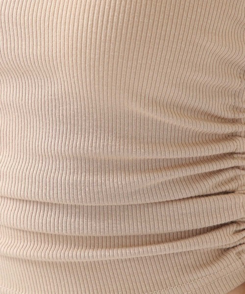 ALAND(エーランド)の「3.3 Field Trip/SIDE STRINGキャミ 2217285(キャミソール・レディース・ブラック/ベージュ・FREE)」の4枚目の写真