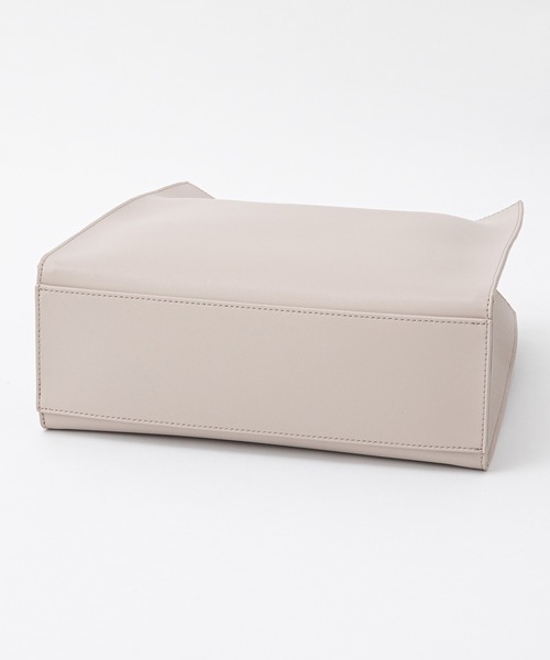 one after another NICE CLAUP(ワンアフターアナザーナイスクラップ)の「オトナトートバッグ(トートバッグ・レディース・ブラック/アイボリー/ミント/グレイッシュベージュ・FREE)」の10枚目の写真