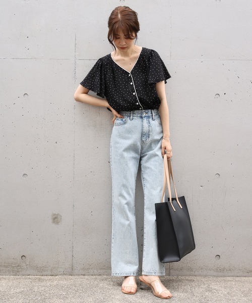 one after another NICE CLAUP(ワンアフターアナザーナイスクラップ)の「オトナトートバッグ(トートバッグ・レディース・ブラック/アイボリー/ミント/グレイッシュベージュ・FREE)」の22枚目の写真