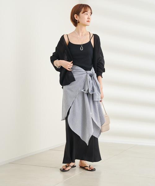 DouDou（ドゥドゥ）の「ギマカーディガン（カーディガン/ボレロ・レディース・ブラック/バイオレット/イエロー・FREE）」の10枚目の写真