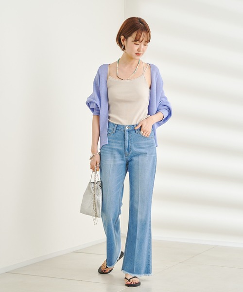 DouDou（ドゥドゥ）の「ギマカーディガン（カーディガン/ボレロ・レディース・ブラック/バイオレット/イエロー・FREE）」の22枚目の写真