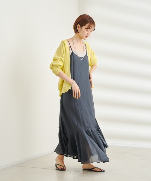 DouDou（ドゥドゥ）の「ギマカーディガン（カーディガン/ボレロ・レディース・ブラック/バイオレット/イエロー・FREE）」の18枚目の写真