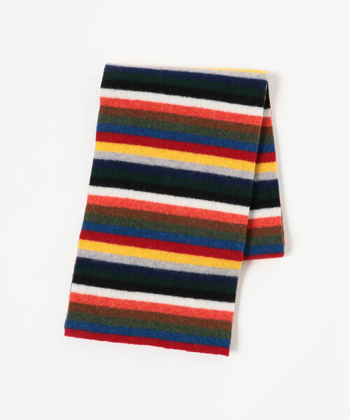 BEAMS BOY(ビームスボーイ)の「ROBERT MACKIE × BEAMS BOY / ボーダー マフラー(マフラー・レディース・その他1・ONE SIZE)」の3枚目の写真