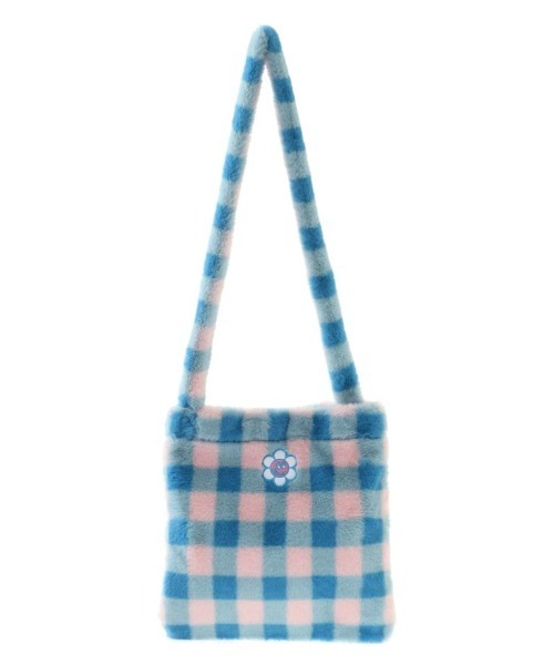 Candy Stripper（キャンディストリッパー）の「MY SUNNY CANDY FUR バッグ（ショルダーバッグ・レディース・ブルー/ブラック・FREE）」の4枚目の写真