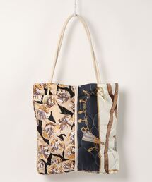 SMIR NASLI | ウ゛ィンテージシルクキルティングトートバッグ(トートバッグ)