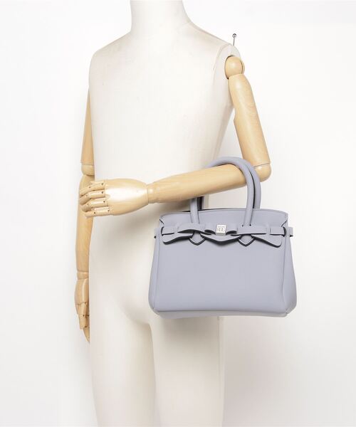 SAVE MY BAG(セーブマイバッグ)の「SAVE MY BAG(セーブマイバッグ) T-Petite Miss(トートバッグ・レディース・グレー・FREE)」の3枚目の写真