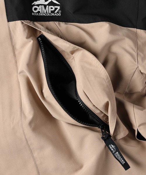 CAMP7（キャンプセブン）の「【CAMP7】マウンテンパーカー（マウンテンパーカー・レディース・ブラック/グリーン/ワイン/ベージュ・M/L）」の5枚目の写真