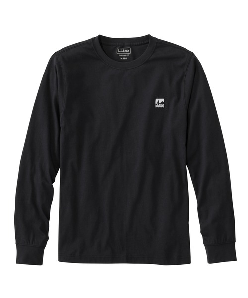 L.L.Bean(エルエルビーン)の「ジャパン・フィット ケアフリー・アンシュリンカブル・ティ、長袖 グラフィック(Tシャツ/カットソー・メンズ・ネイビー系/グレー系/グレー系1/ホワイト/ヘザーグレー/ホワイト系/ブラック/ネイビー/クリーム/ブラック系1/グレー系2/ネイビー系2/ネイビー系1/オリーブ系/ホワイト系1/ホワイト系2/ブラック系/ブラック系2/グレー系3/ネイビー系3/ホワイト系3/グレー系4/ネイビー系4/ホワイト系4/ブラック系3・SMALL/LARGE/MEDIUM/X-LARGE/XX-LARGE)」の8枚目の写真